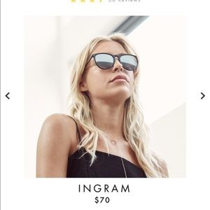 MVMT Ingram Sunglasses Black/Silver